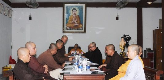 Ban Thường trực BTS PG Quảng Nam họp bàn công tác tổ chức Phật Đản