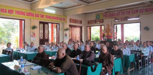 Núi Thành: BTS PG huyện họp triển khai Phật Đản Vesak 2019