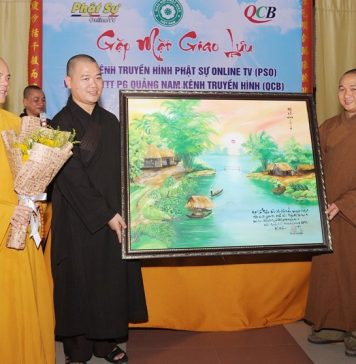 Kênh Phật sự Online TV thăm và giao lưu với Phật giáo Quảng Nam