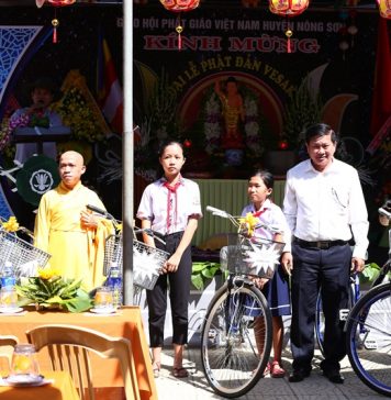 Nông Sơn: Phật giáo huyện miền núi tổ chức Đại lễ Phật đản PL.2563 tại chùa Kim Sơn