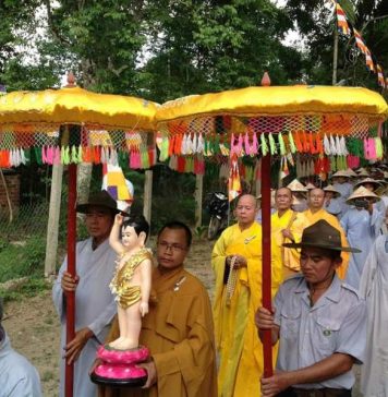 Tiên Phước: Lần đầu tiên tổ chức lễ rước Phật tại huyện miền núi