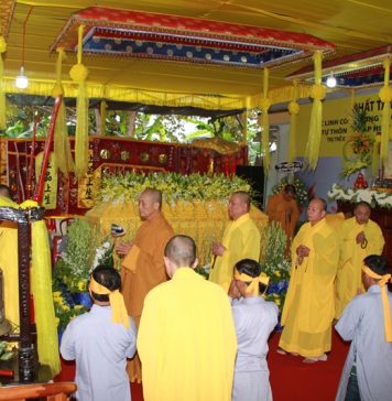BTS PG tỉnh Quảng Nam viếng tang cố TT. Thích Thông Pháp