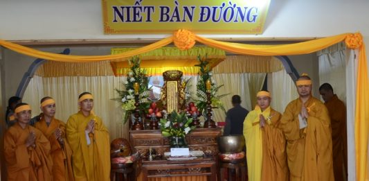 Đại Lộc: Cung an chức sự, Ban tổ chức và chương trình Tang lễ cố Thượng tọa Thích Hạnh Quảng