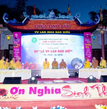 Tam Kỳ: Chùa Linh Bửu trang nghiêm tổ chức Đại lễ Vu lan Báo hiếu PL.2563 – DL.2019