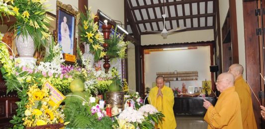 Tam Kỳ: Húy nhật Hòa thượng Thích Minh Thể khai sơn chùa Hòa Quang