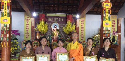 Núi Thành: Chùa Lộc Tân tổ chức Quy y Tam Bảo nhân mùa Vu Lan Báo hiếu 2019