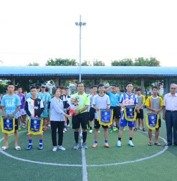 Tam Kỳ: Khai mạc giải bóng đá mini GĐPT lần thứ nhất năm 2019