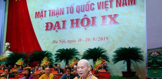 Phật giáo tiếp tục truyền thống “Hộ quốc An dân” tích cực đóng góp xây dựng đại đoàn kế toàn dân tộc trong thời kỳ mới