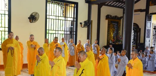 Tam Kỳ: Lễ húy nhật lần thứ 18 cố HT. Thích Viên Mãn khai sơn chùa Kỳ Viên