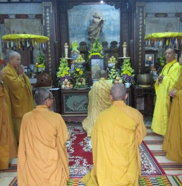 Hội An: Lễ giỗ Tổ sư Minh Giác tại tổ đình Phước Lâm
