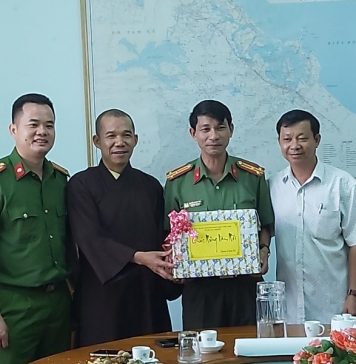 Núi Thành: BTS PG huyện thăm và chúc tết chính quyền