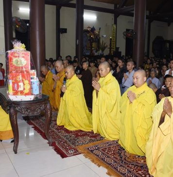 Giao thừa xuân Canh Tý – Khánh tuế Trưởng lão HT.Thích Thiện Duyên – Phó Pháp chủ GHPGVN tròn 93 tuổi