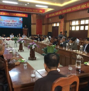 Núi Thành: Gặp mặt chức sắc, chức việc các tôn giáo nhân dịp xuân Canh Tý – 2020