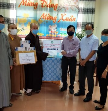 Phú Ninh: Phật giáo huyện ủng hộ chống dịch Covid-19