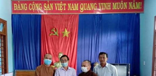 Phật giáo miền núi chung tay chống dịch Covid-19