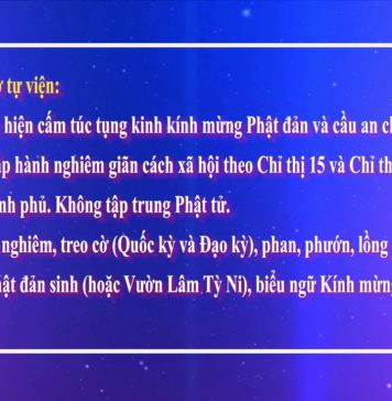 Video QCB: Trung ương Giáo hội hướng dẫn tổ chức Đại lễ Phật đản PL 2564 – DL 2020