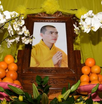 Phú Ninh: Lễ khai kinh bạch Phật, thọ tang cố ĐĐ.Thích Quảng Tùng