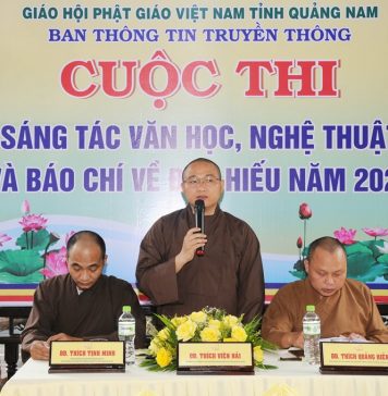 Ban TTTT PG Quảng Nam họp bàn chuẩn bị tổ chức lễ công bố và trao giải thưởng cuộc thi