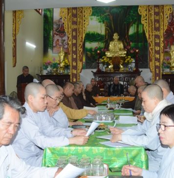 Đại Lộc: Ban Trị sự PG huyện họp bàn chuẩn bị tổ chức Đại hội