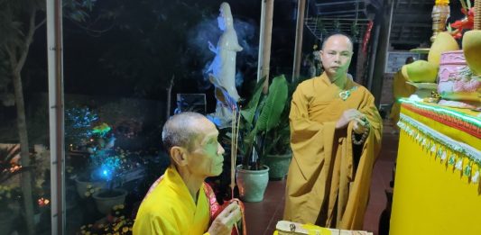 Tiên Phước: Đàn Dược sư cầu an đầu năm tại chùa Thọ Quang