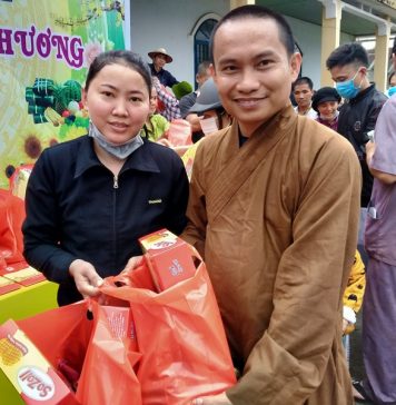 Núi Thành: Chương trình “Tết sum vầy – Kết nối yêu thương” tại chùa Hòa Mỹ
