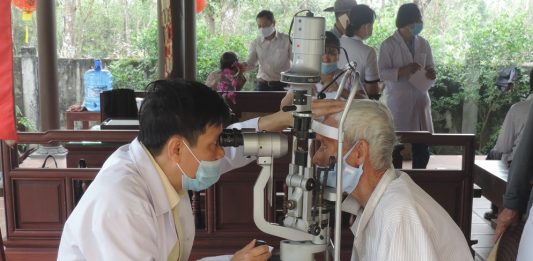 Thăng Bình: GĐPT đồng hành cùng các y bác sĩ khám và cấp phát thuốc miễn phí tại chùa Bình Nam