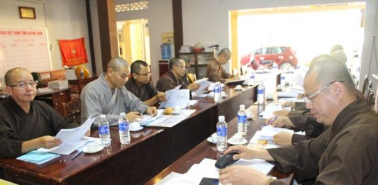 Ban Kiểm soát và Ban Pháp chế PG tỉnh Quảng Nam tổ chức hội nghị góp ý cho công tác chuẩn bị sửa đổi hiến chương GHPGVN lần thứ 7