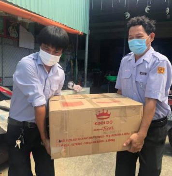 Hội An: GĐPT chùa Pháp Bảo hỗ trợ cơm vào khu cách ly