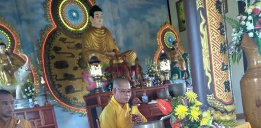 Núi Thành: Chùa An Long tổ chức lễ quy y Tam bảo cho các đoàn sinh GĐPT