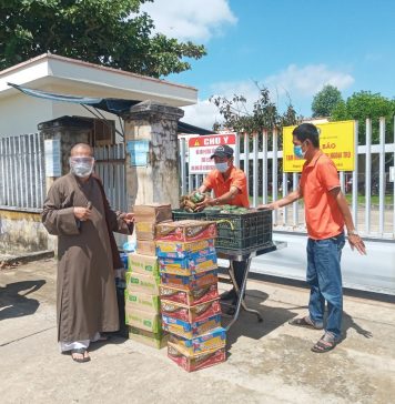 Thăng Bình: Chùa Phước Ấm tiếp sức tuyến đầu chống dịch