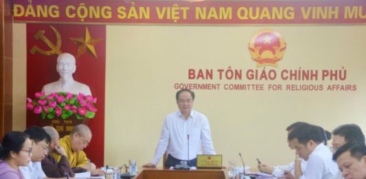 Đảm bảo tổ chức lễ kỷ niệm 40 năm ngày thành lập Giáo hội Phật giáo Việt Nam trang trọng, an toàn phòng chống dịch