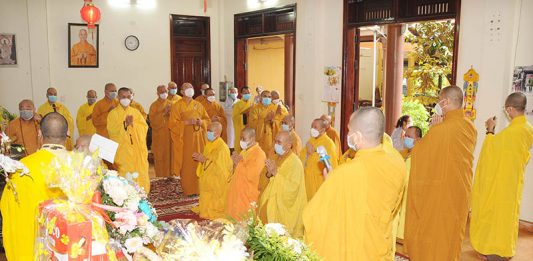 Tam Kỳ: Lễ húy nhật cố Hòa thượng Thích Chí Đạo tại chùa Hòa Quang