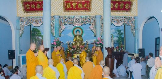 Điện Bàn: Lễ húy nhật lần thứ 8 cố Ni trưởng Thích Nữ Từ Hạnh