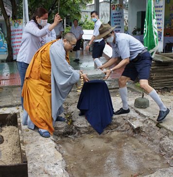 Thăng Bình: Đặt đá xây dựng tượng đài Cư sĩ Tâm Minh – Lê Đình Thám tại chùa Tất Viên