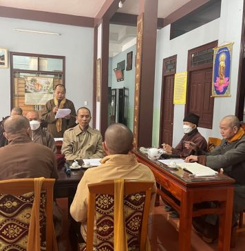 Duy Xuyên: Ban Trị sự PG huyện tổ chức phiên họp đầu tiên của nhiệm kỳ 2021-2026