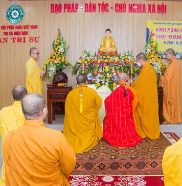 Điện Bàn: Lễ kỷ niệm Đức Phật Bổn sư Thích Ca thành đạo