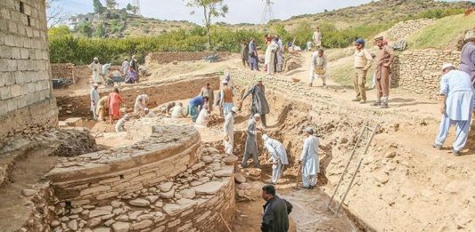 Một ngôi chùa cổ được phát hiện tại Pakistan