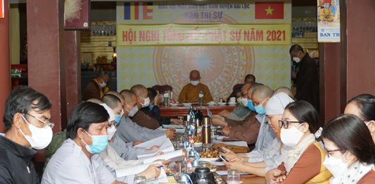 Đại Lộc: BTS Phật giáo huyện tổng kết Phật sự năm 2021