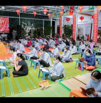 Video QCB: Thăng Bình – Chùa Giác Nguyên tổ chức hành hương thập tự đầu xuân Nhâm Dần