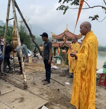 Video QCB: Đại Lộc-Lễ thỉnh Phật an vị và chú nguyện rót đồng đúc đại hồng chung chùa Đại Xuân