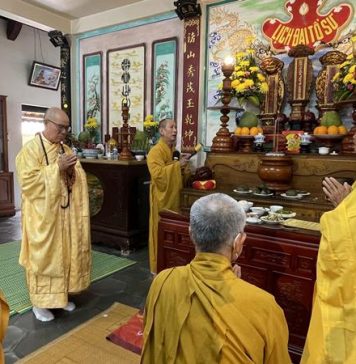 Hội An: Húy nhật Hòa thượng Thích Phổ Thoại tại tổ đình Long Tuyền