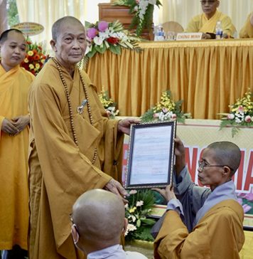 Duy Xuyên: Lễ bổ nhiệm trụ trì và đặt đá xây dựng chùa Linh Sơn