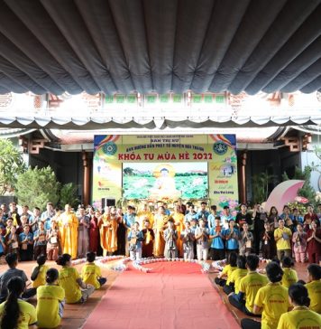 Núi Thành: Bế mạc khóa tu mùa hè lần thứ 6 tại chùa Hòa Mỹ