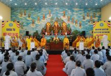 Thăng Bình: Phật giáo huyện tổ chức khóa tu “Một ngày an lạc” tại chùa Phước Ấm
