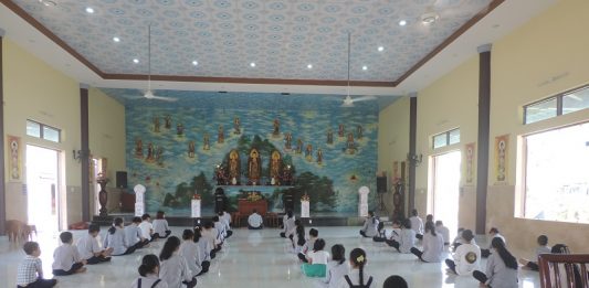 Thăng Bình: Gia đình Phật tử chùa Phước Ấm tổ chức trại hè “Như Ý”