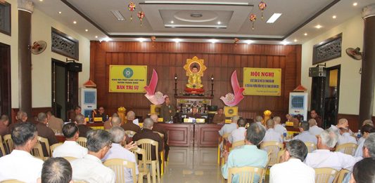 Thăng Bình: Hội nghị sơ kết công tác Phật sự 6 tháng đầu năm và triển khai Phật sự 6 tháng cuối năm 2022