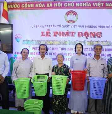 Điện Bàn: Phật giáo phường Vĩnh Điện nói không với vấn nạn môi trường và tệ nạn xã hội