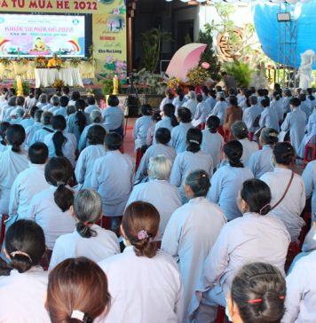 Núi Thành: Khóa tu Một ngày An lạc tại chùa Hòa Mỹ