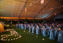 Duy Xuyên: Thiêng liêng đêm thắp nến tri ân tại khóa tu mùa hè chùa Phước Sơn