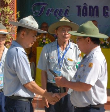 Thăng Bình: Gia Đình Phật Tử huyện tổ chức Trại Tâm Chánh 1